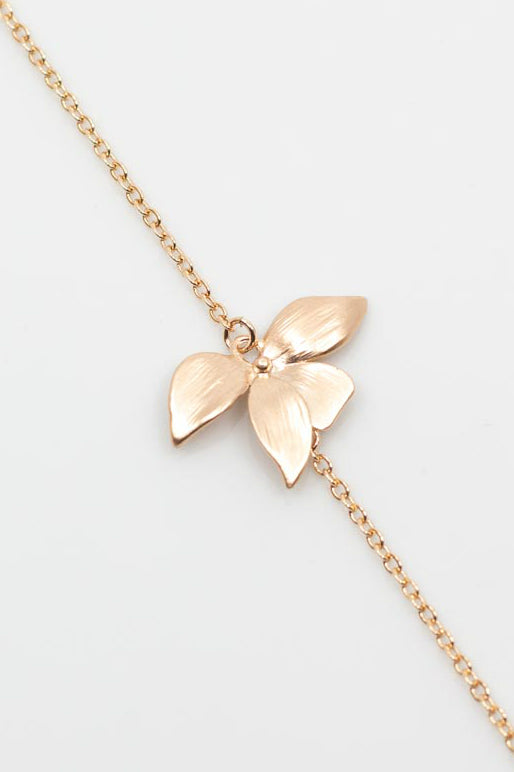 Armband Siena Rosegold Blume - Catalea - Schlichter Schmuck - Minimalistischer Schmuck - Modeschmuck