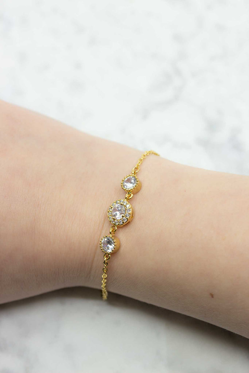 Armband Casablanca vergoldet - Catalea - Schlichter Schmuck - Minimalistischer Schmuck - Modeschmuck