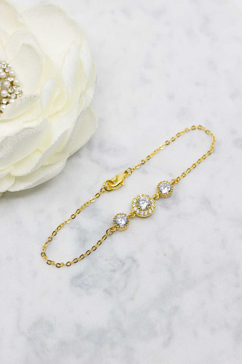 Armband Casablanca vergoldet - Catalea - Schlichter Schmuck - Minimalistischer Schmuck - Modeschmuck