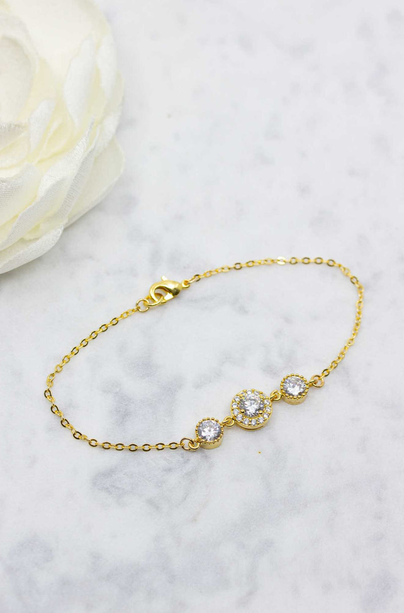 Armband Casablanca vergoldet - Catalea - Schlichter Schmuck - Minimalistischer Schmuck - Modeschmuck