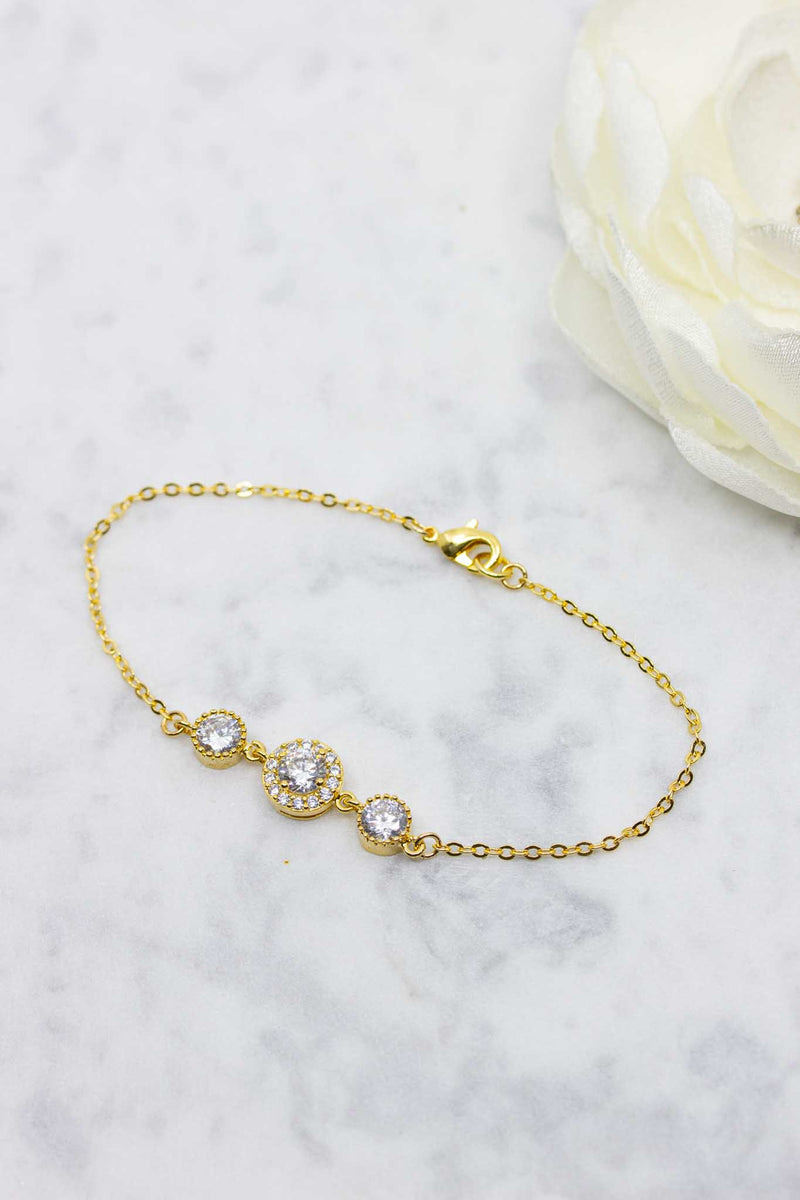 Armband Casablanca vergoldet - Catalea - Schlichter Schmuck - Minimalistischer Schmuck - Modeschmuck