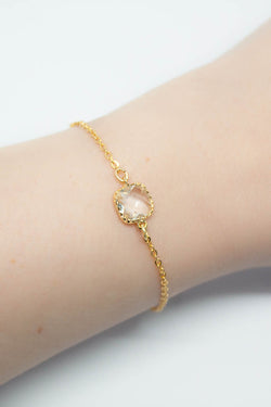 Armband vergoldet Kristall - Catalea - Schlichter Schmuck - Minimalistischer Schmuck - Modeschmuck