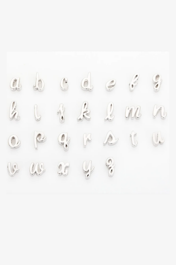 Kette Buchstabe Schreibschrift, Catalea, schlichter Schmuck, Minimalistischer Schmuck, personalisierter Schmuck