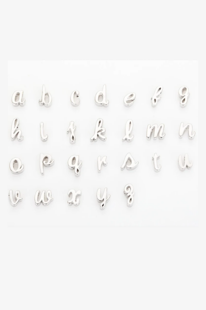 Kette Buchstabe - 3 Buchstaben, Catalea, schlichter Schmuck, Minimalistischer Schmuck, personalisierter Schmuck