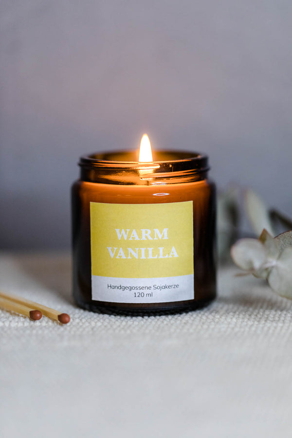 Duftkerze Warm Vanilla