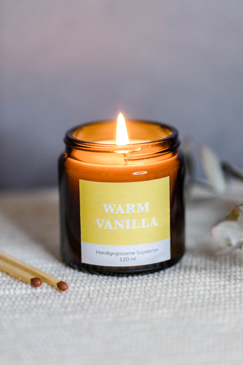 Duftkerze Warm Vanilla