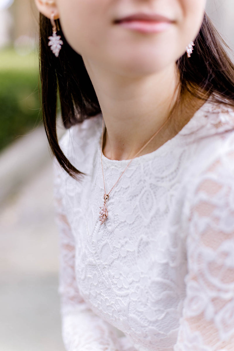 Kette Nizza rosevergoldet - Catalea - Schlichter Schmuck - Minimalistischer Schmuck - Modeschmuck