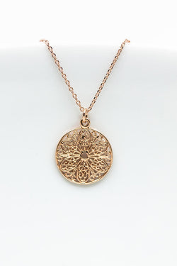 Kette Rosegold Boho Ornamente - Catalea - Schlichter Schmuck - Minimalistischer Schmuck - Modeschmuck