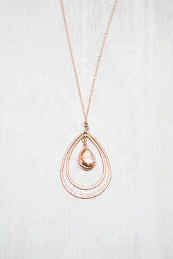 Kette Elba rosevergoldet Pfirsich - Catalea - Schlichter Schmuck - Minimalistischer Schmuck - Modeschmuck