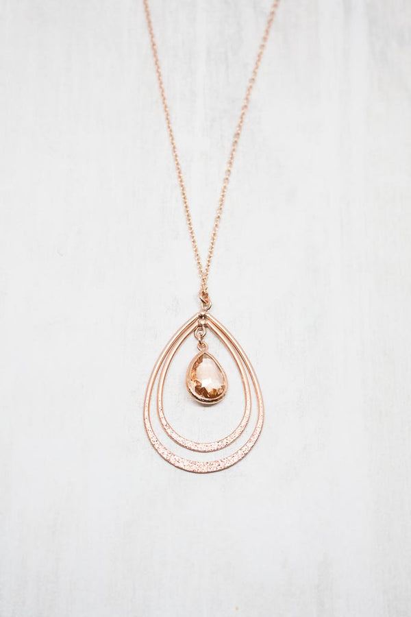 Kette Elba rosevergoldet Pfirsich - Catalea - Schlichter Schmuck - Minimalistischer Schmuck - Modeschmuck