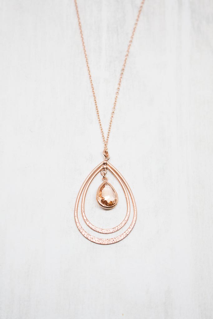 Kette Elba rosevergoldet Pfirsich - Catalea - Schlichter Schmuck - Minimalistischer Schmuck - Modeschmuck