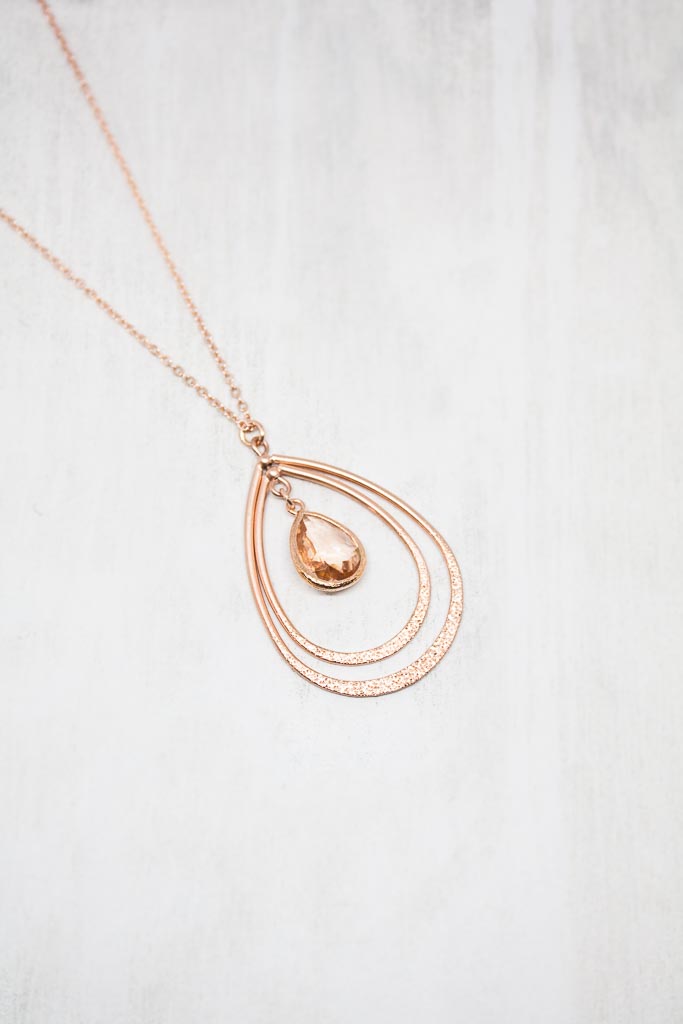 Kette Elba rosevergoldet Pfirsich - Catalea - Schlichter Schmuck - Minimalistischer Schmuck - Modeschmuck