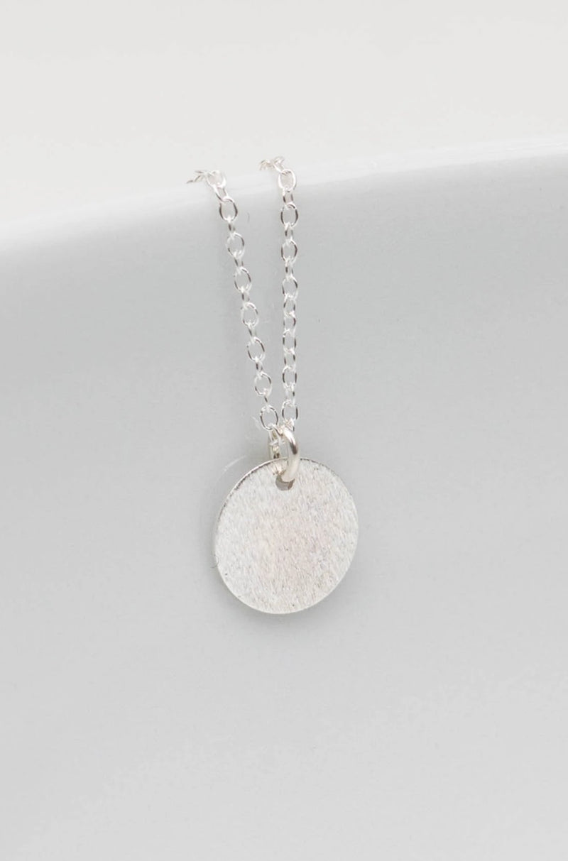 Kette 925 Silber Plättchen - Catalea - Schlichter Schmuck - Minimalistischer Schmuck - Modeschmuck