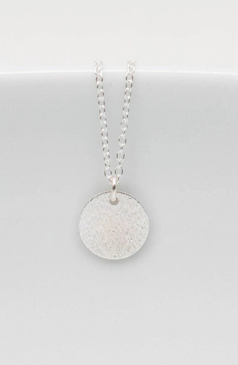 Kette 925 Silber Plättchen - Catalea - Schlichter Schmuck - Minimalistischer Schmuck - Modeschmuck