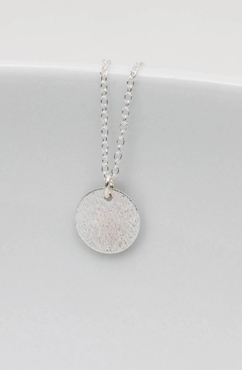 Kette 925 Silber Plättchen - Catalea - Schlichter Schmuck - Minimalistischer Schmuck - Modeschmuck