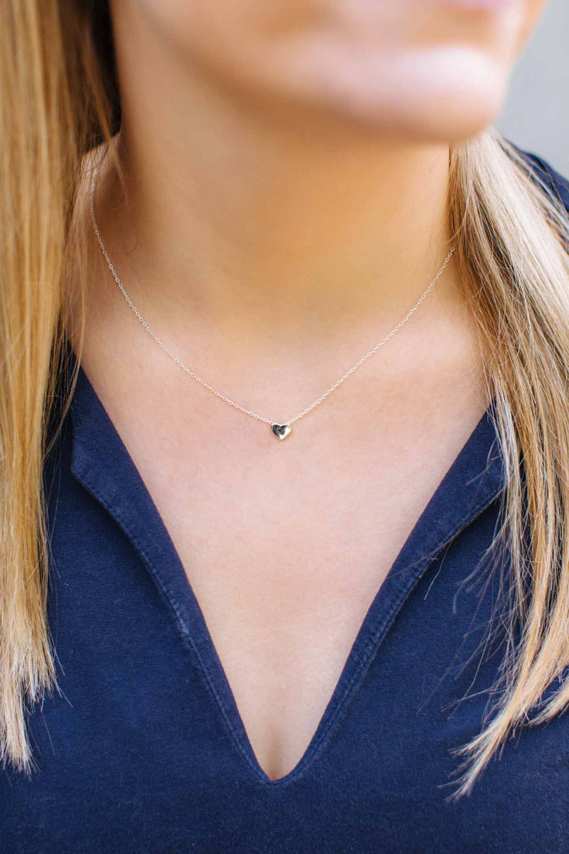 Kette Silber Herz