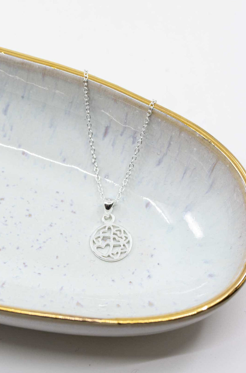 Kette 925 Silber Herzen - Catalea - Schlichter Schmuck - Minimalistischer Schmuck - Modeschmuck