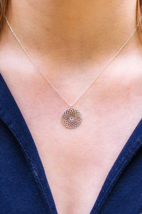Kette Silber Ornament