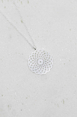 Kette Silber Ornament