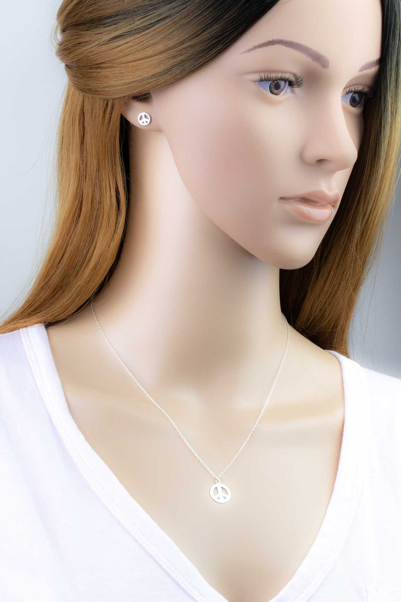Kette Silber Peace