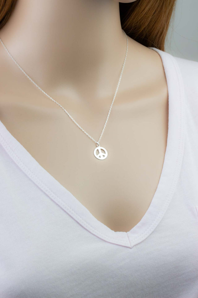 Kette Silber Peace