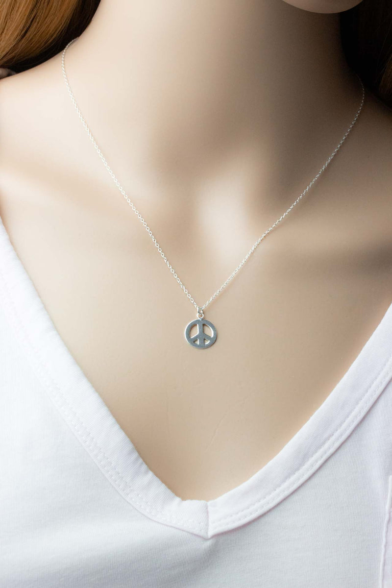 Kette Silber Peace