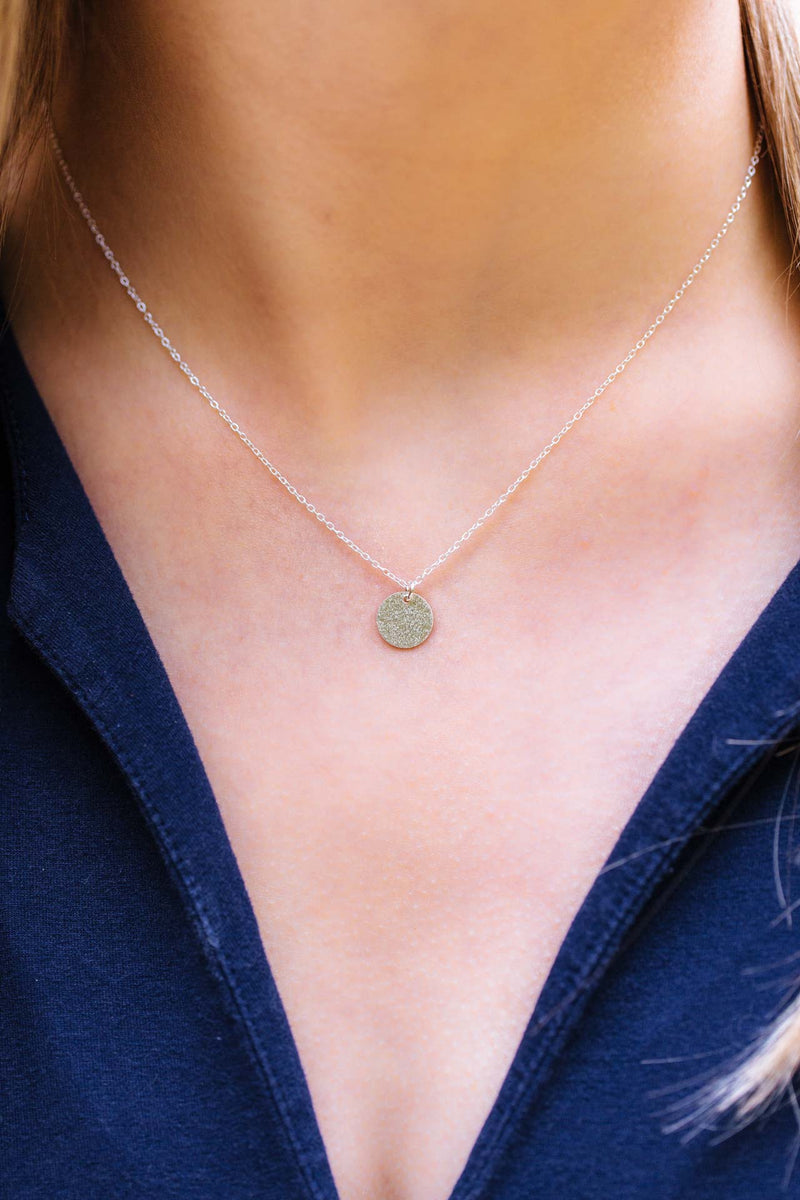 Kette Silber Plättchen