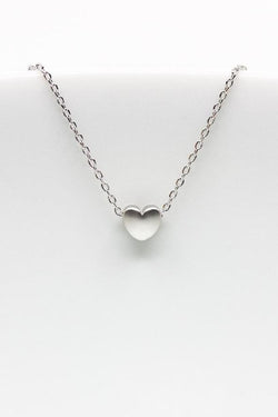 Kette versilbert Herz - Catalea - Schlichter Schmuck - Minimalistischer Schmuck - Modeschmuck