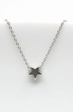 Kette versilbert Stern - Catalea - Schlichter Schmuck - Minimalistischer Schmuck - Modeschmuck