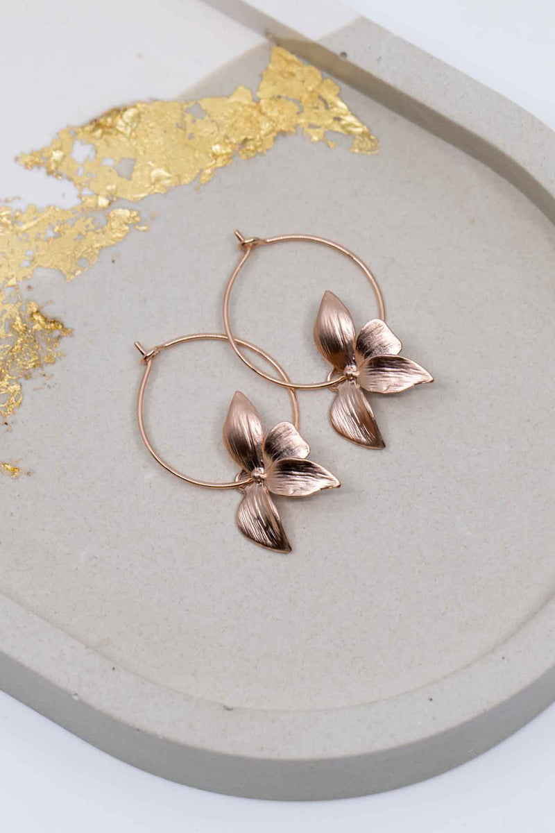 Creolen Rosegold Siena
