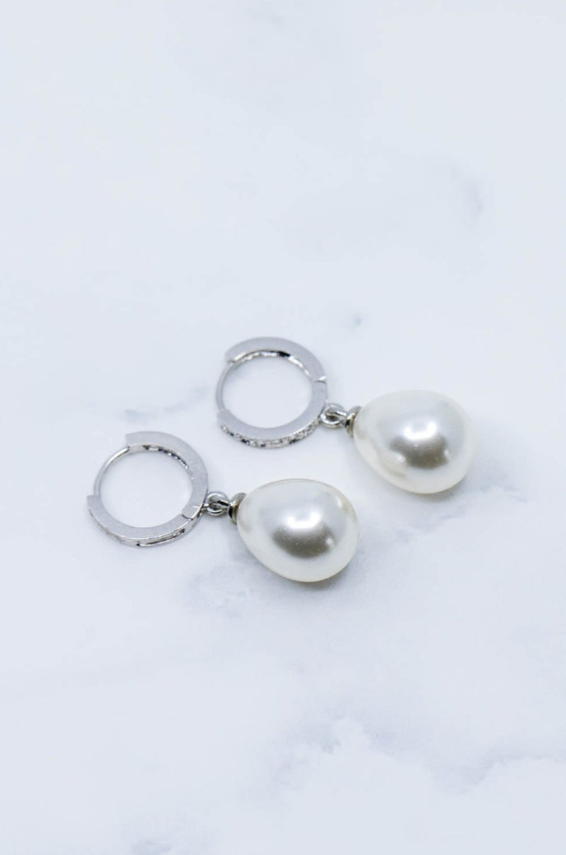Ohrringe Montreal Silber Perlen