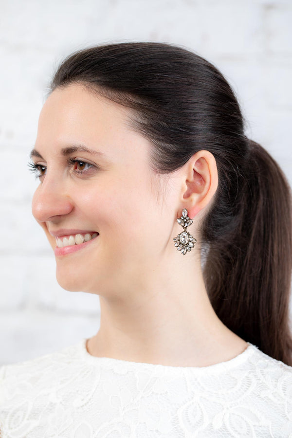 Ohrringe Louisiana vergoldet Vintage - Catalea - Schlichter Schmuck - Minimalistischer Schmuck - Modeschmuck