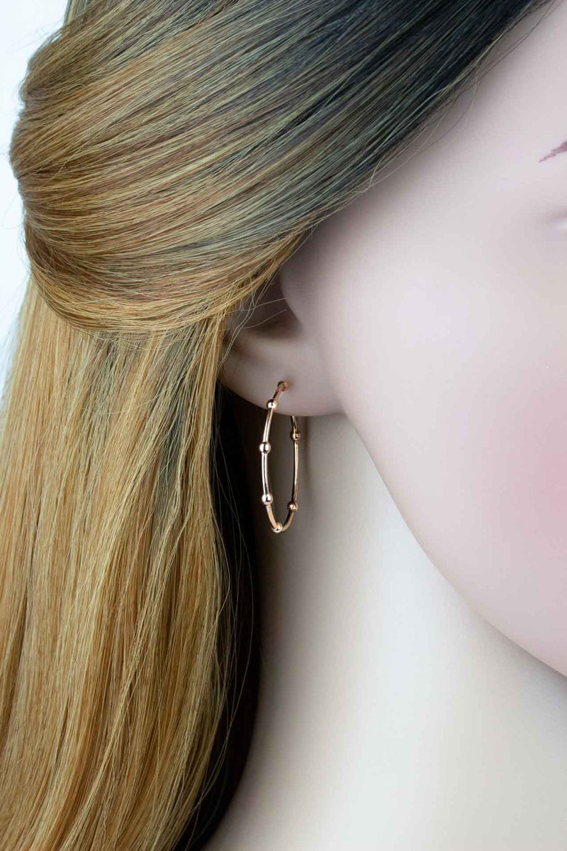Creolen Rosegold Murano
