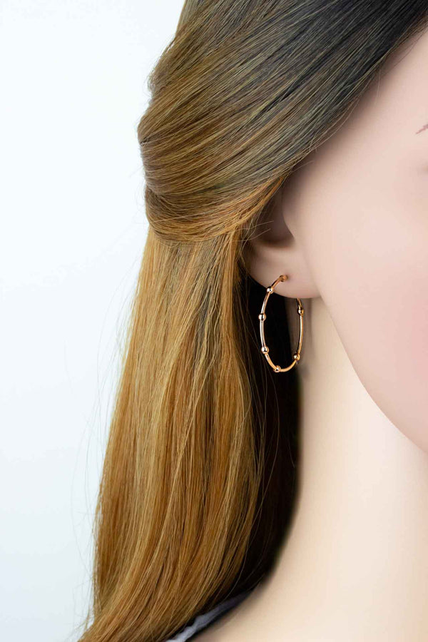 Creolen Rosegold Murano