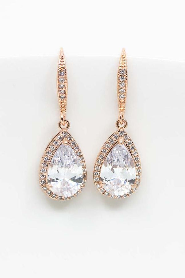 Ohrringe Lille rosevergoldet - Catalea - Schlichter Schmuck - Minimalistischer Schmuck - Modeschmuck