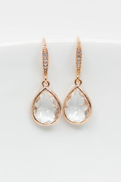 Ohrringe Venedig rosevergoldet - Catalea - Schlichter Schmuck - Minimalistischer Schmuck - Modeschmuck