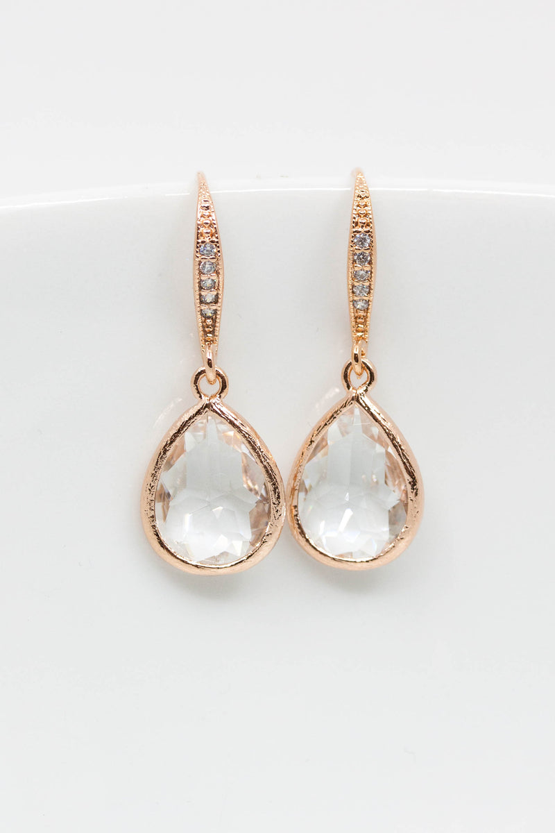 Ohrringe Venedig rosevergoldet - Catalea - Schlichter Schmuck - Minimalistischer Schmuck - Modeschmuck