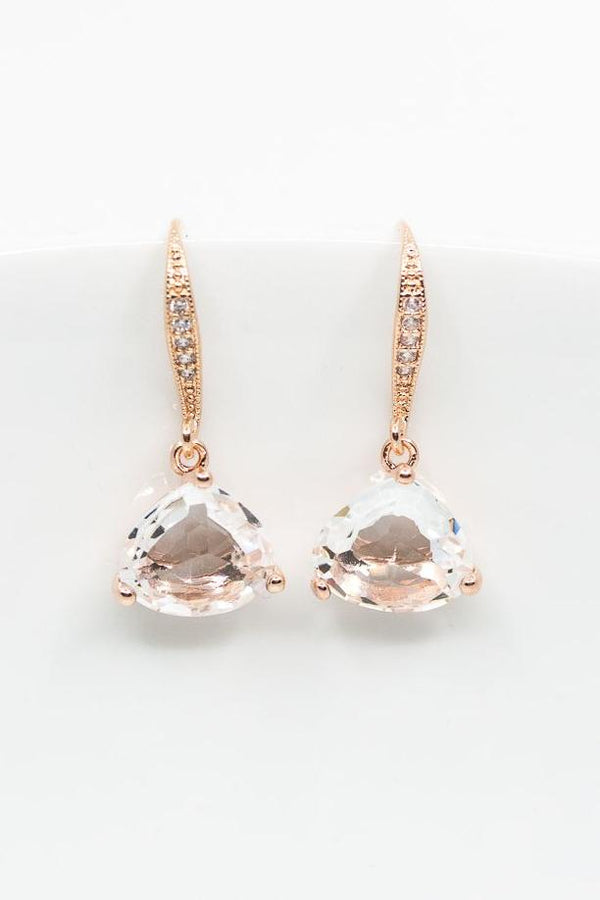 Ohrringe Delft rosevergoldet - Catalea - Schlichter Schmuck - Minimalistischer Schmuck - Modeschmuck