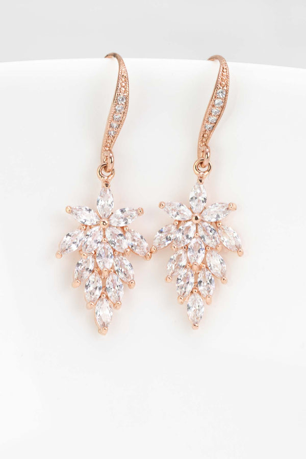 Ohrringe Nizza rosevergoldet - Catalea - Schlichter Schmuck - Minimalistischer Schmuck - Modeschmuck