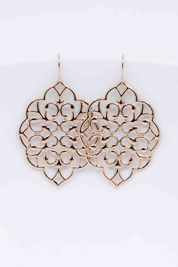 Ohrringe Rosegold Ornamente