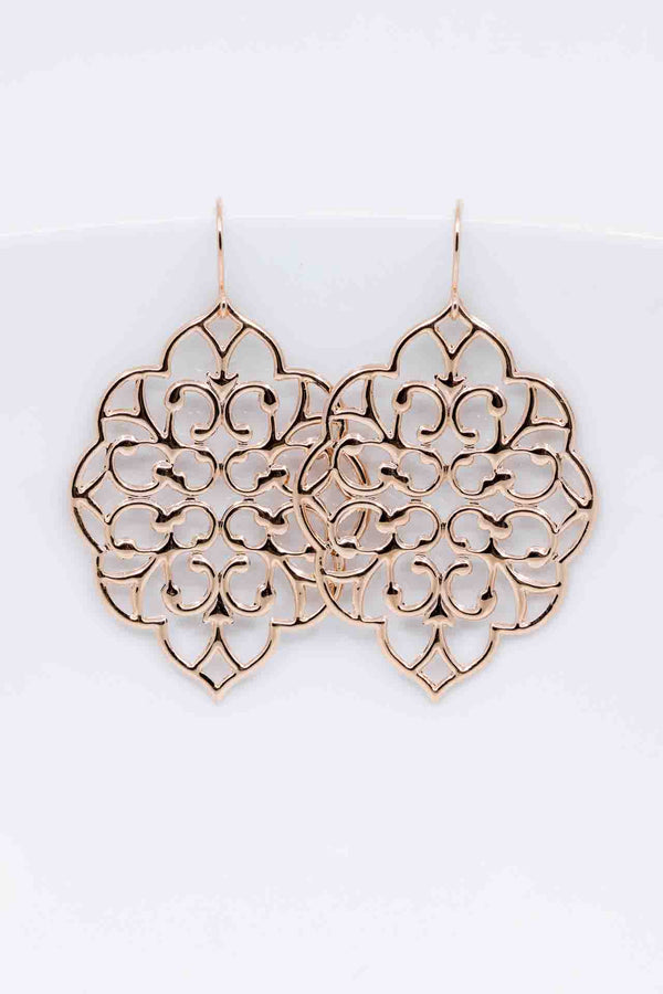 Ohrringe Rosegold Ornamente