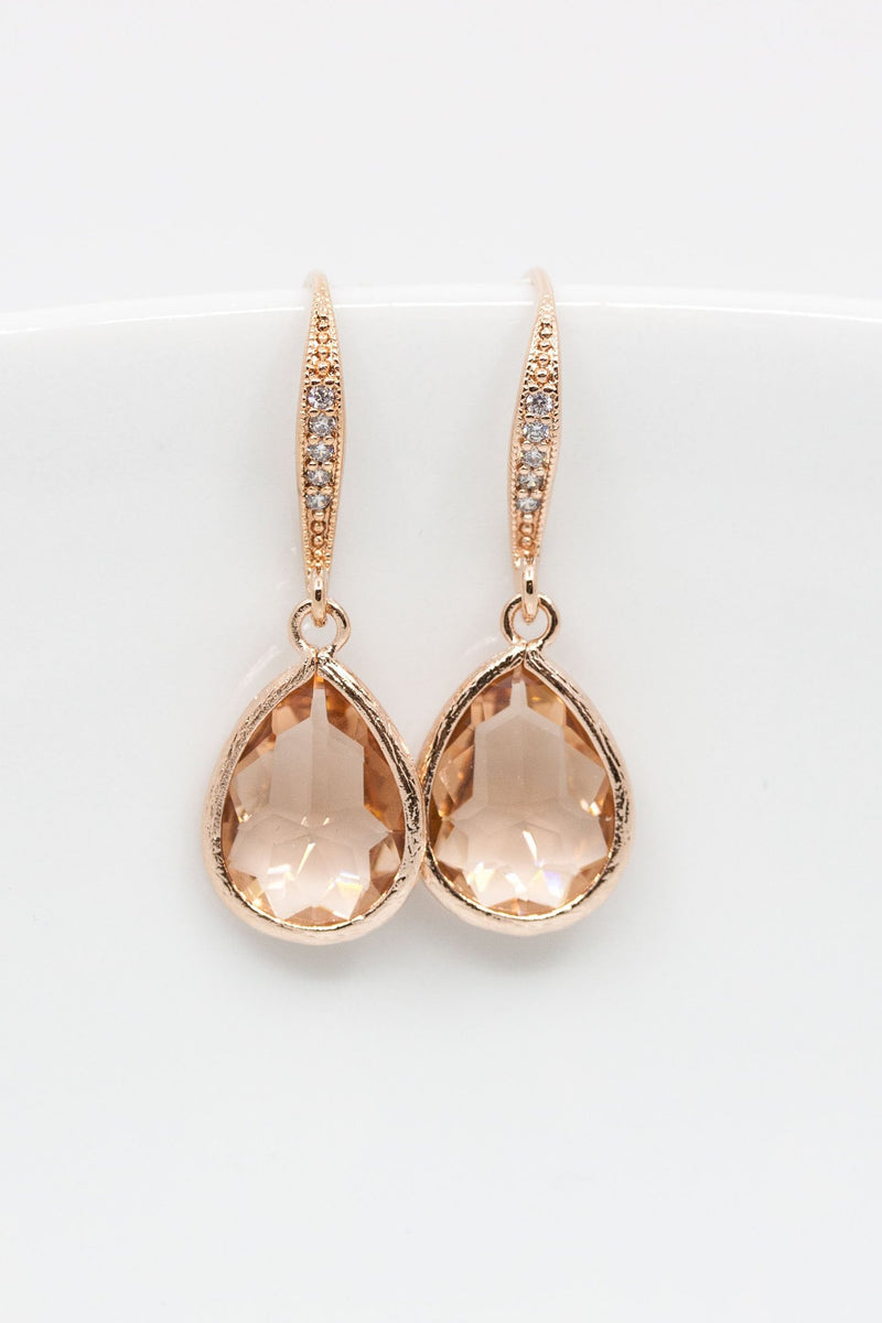 Ohrringe Venedig rosevergoldet - Catalea - Schlichter Schmuck - Minimalistischer Schmuck - Modeschmuck