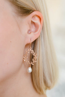 Ohrringe Rosegold Rom