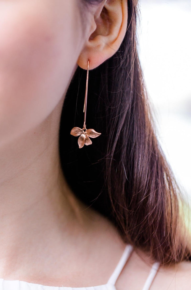 Ohrringe Siena Rosegold Haken