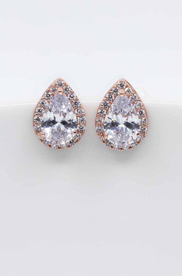 Ohrringe Laval rosevergoldet - Catalea - Schlichter Schmuck - Minimalistischer Schmuck - Modeschmuck