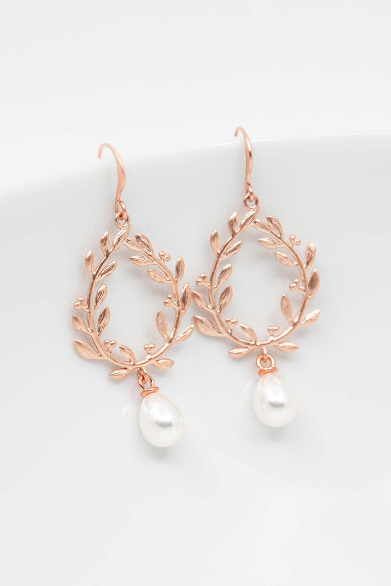 Ohrringe Rosegold Rom