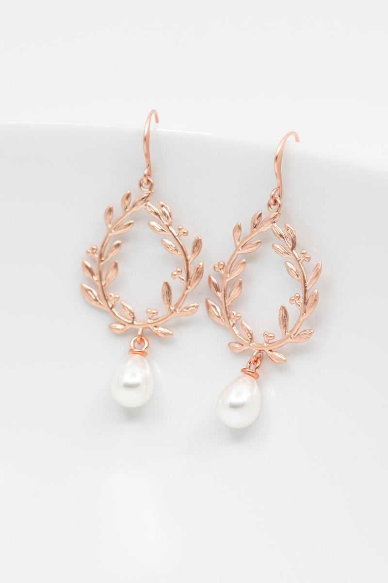 Ohrringe Rosegold Rom