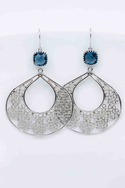 Ohrringe Boho Blau