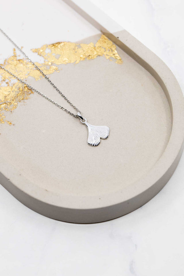 Kette Silber 925 Ginkgo