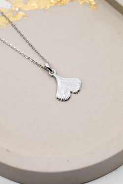 Kette Silber 925 Ginkgo